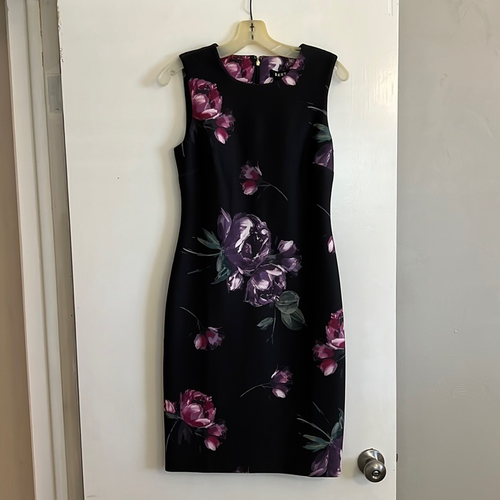 DKNY floral dress, never worn, new with tags